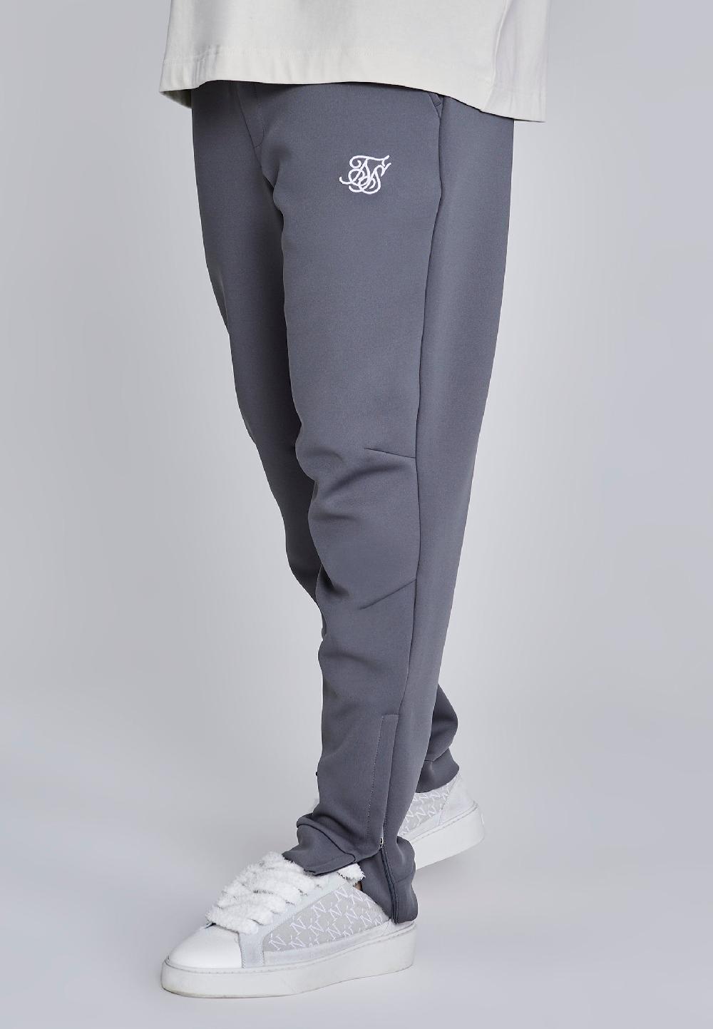 sik silk Dark Grey Essentials Poly Joggers