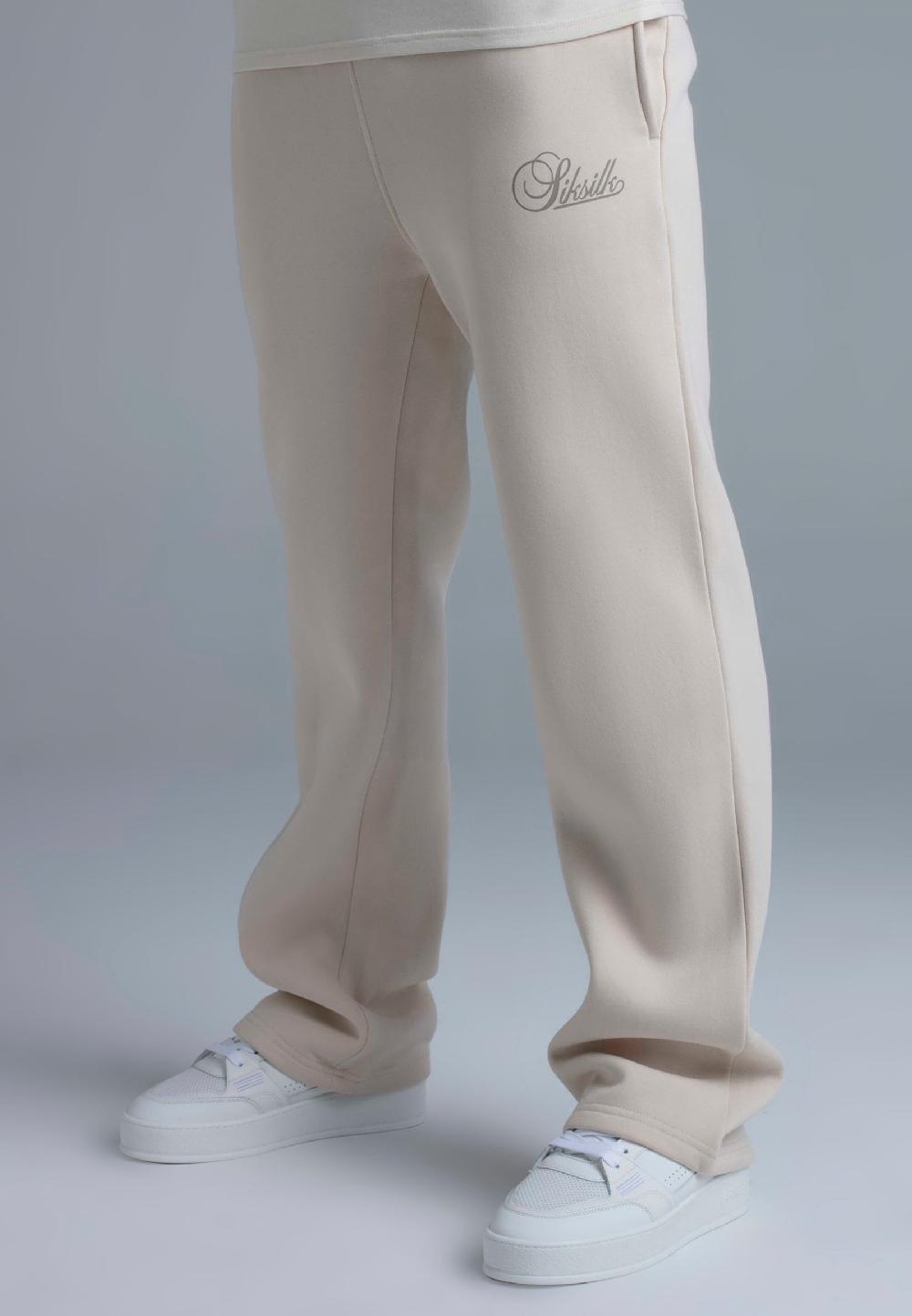 sik silk Ecru Essentials Track Pants