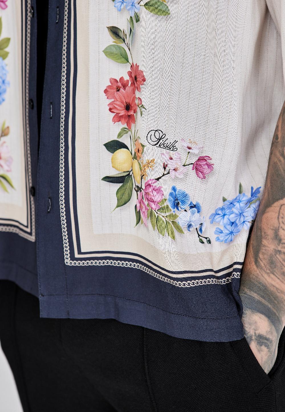 Sik Silk Ecru Resort Shirt