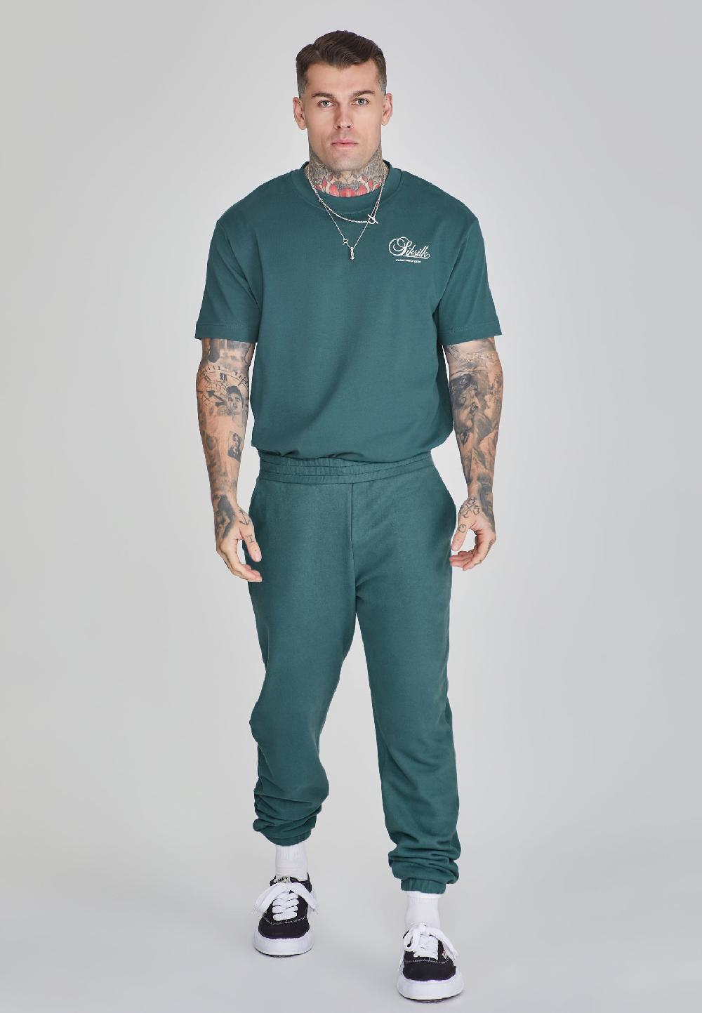 Sik Silk Green Graphic T-Shirt