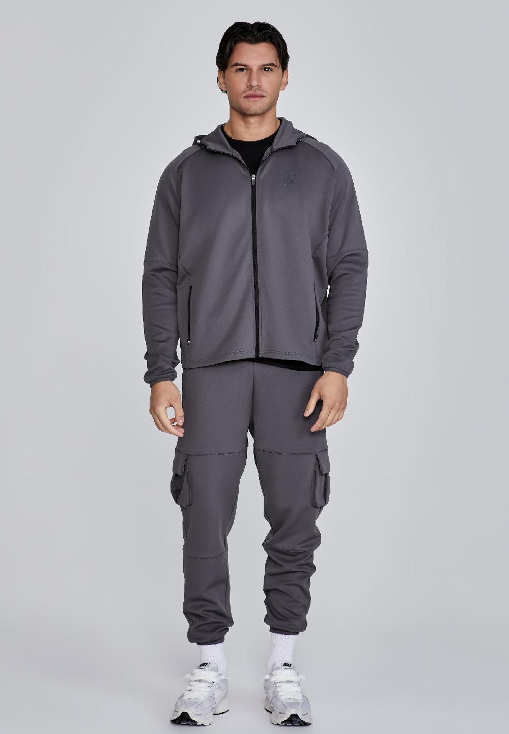 Sik Silk Grey Cargo Joggers
