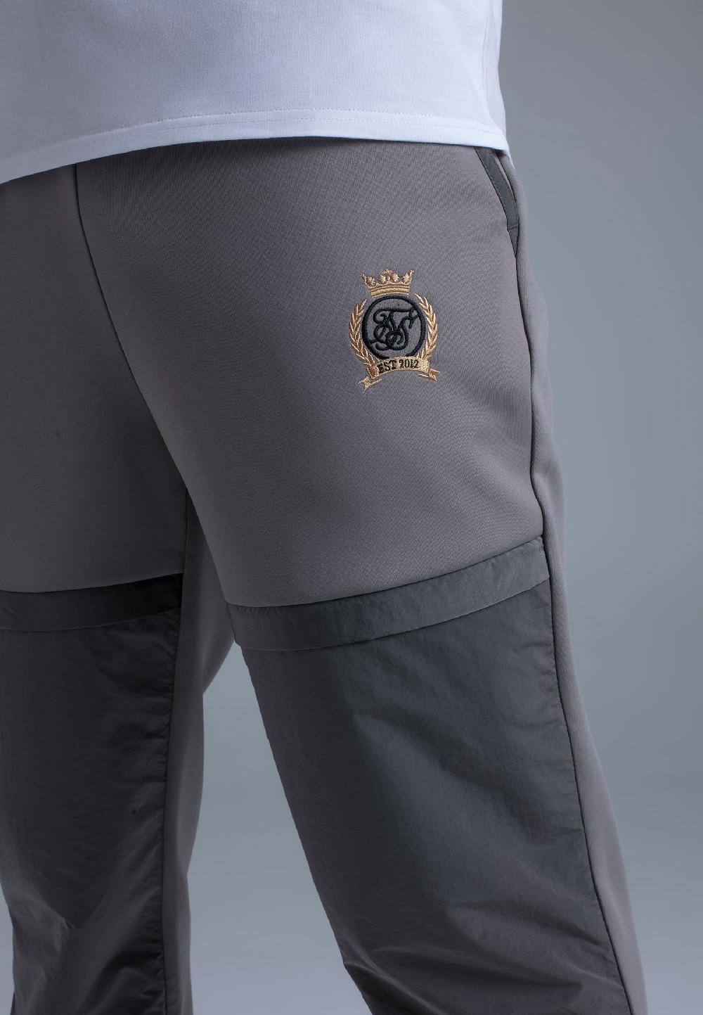 Sik Silk Grey Crest Joggers