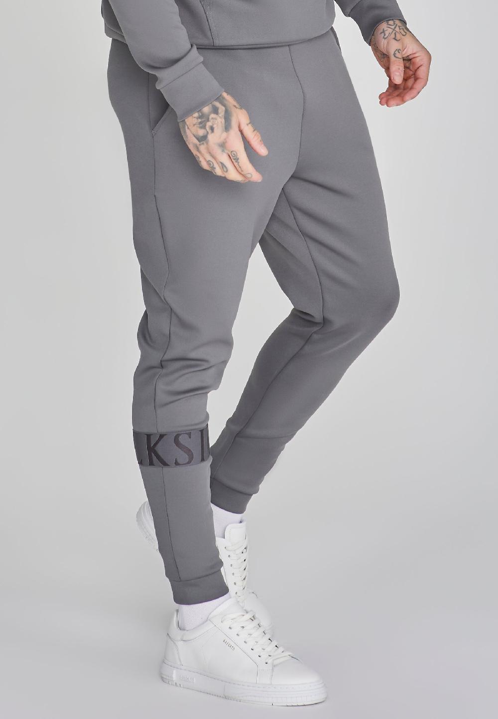 sik silk Grey Dynamic Joggers