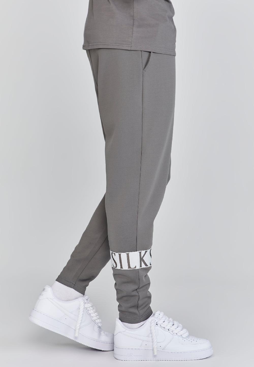 sik silk Grey Dynamic Joggers