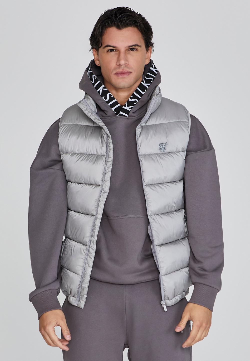 sik silk Grey Gilet