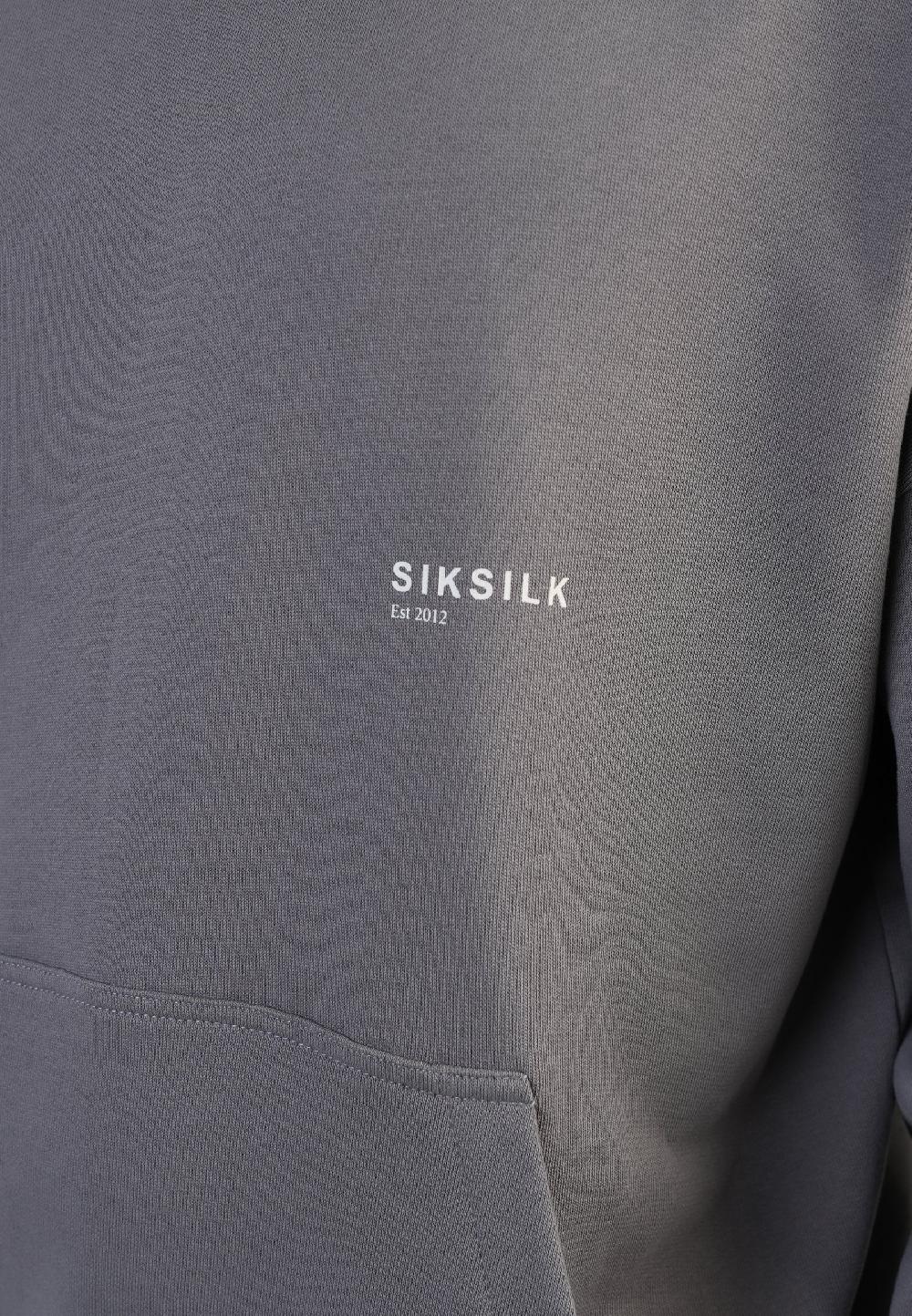 Sik Silk Grey Graphic Hoodie