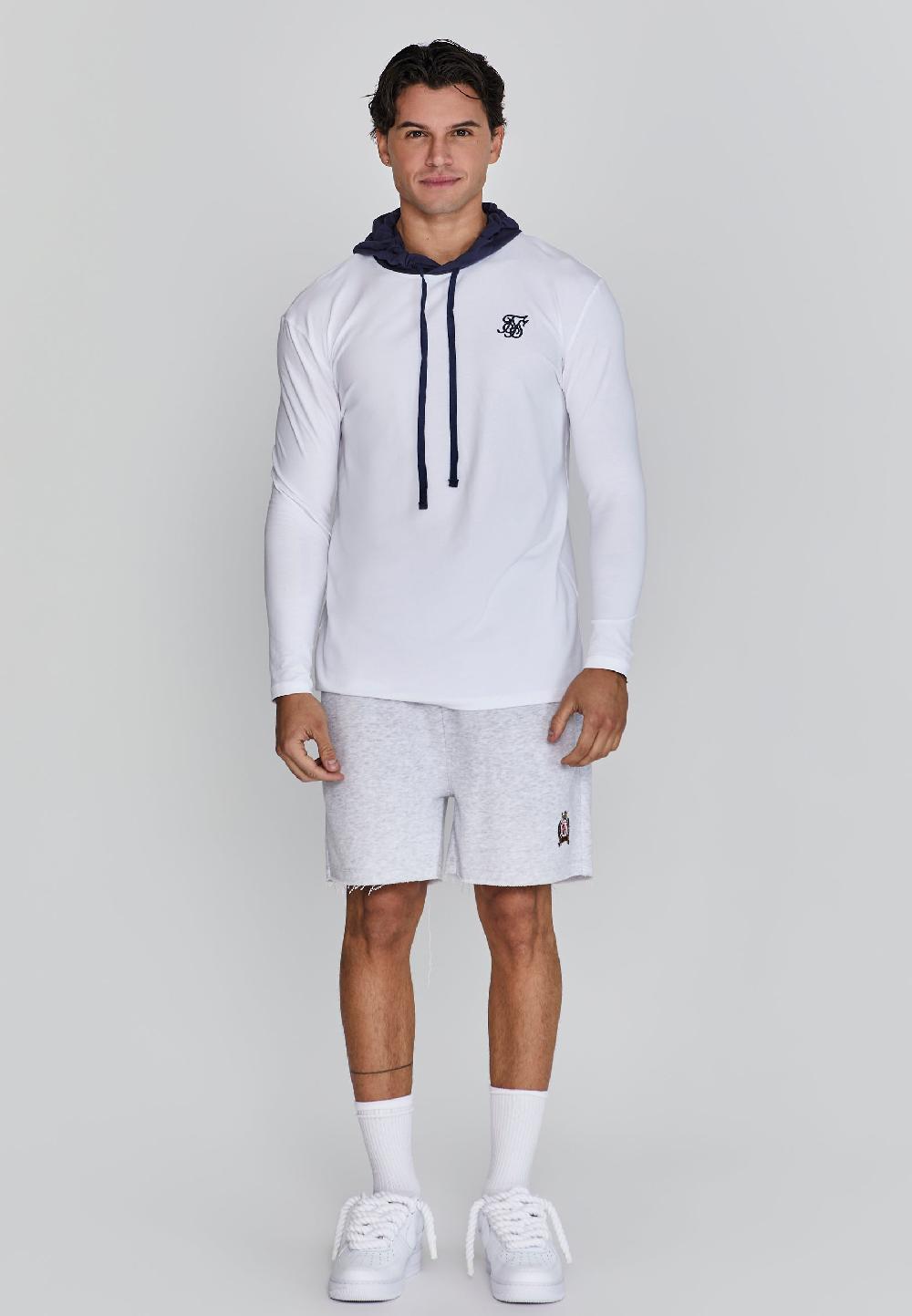 Sik Silk Grey Marl Shorts