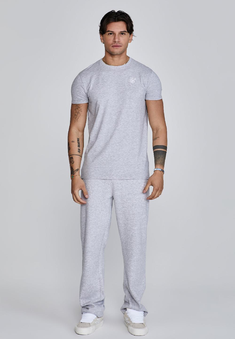Sik Silk Grey Marl Track Pants