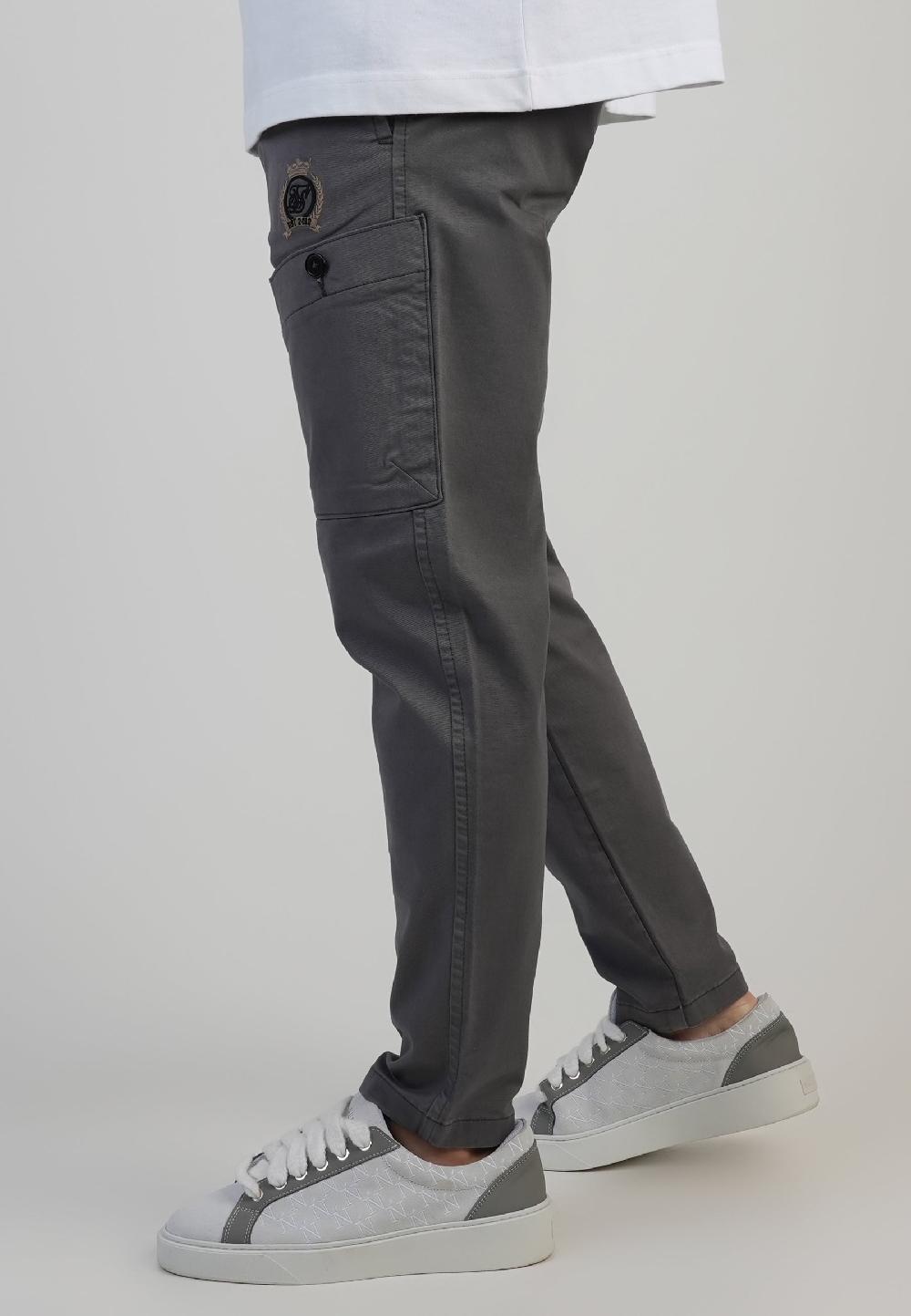 Sik Silk Grey Smart Cargos