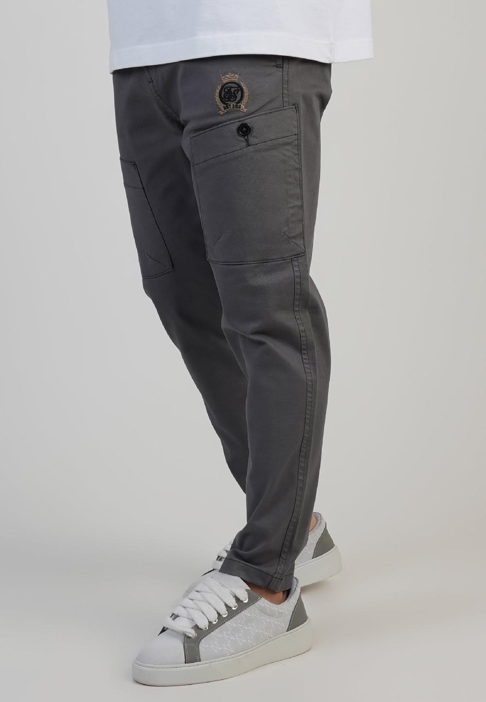 sik silk Grey Smart Cargos
