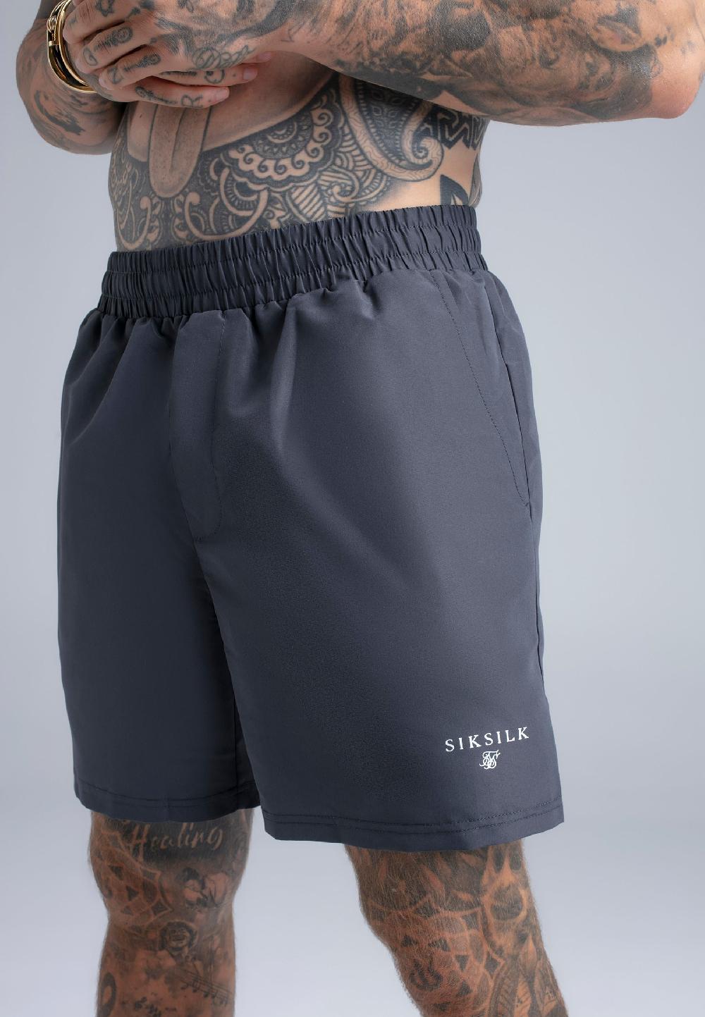 Sik Silk Grey Swim Shorts