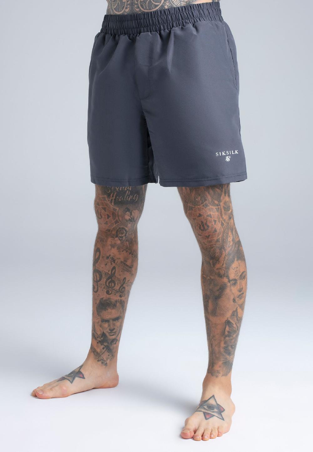 sik silk Grey Swim Shorts