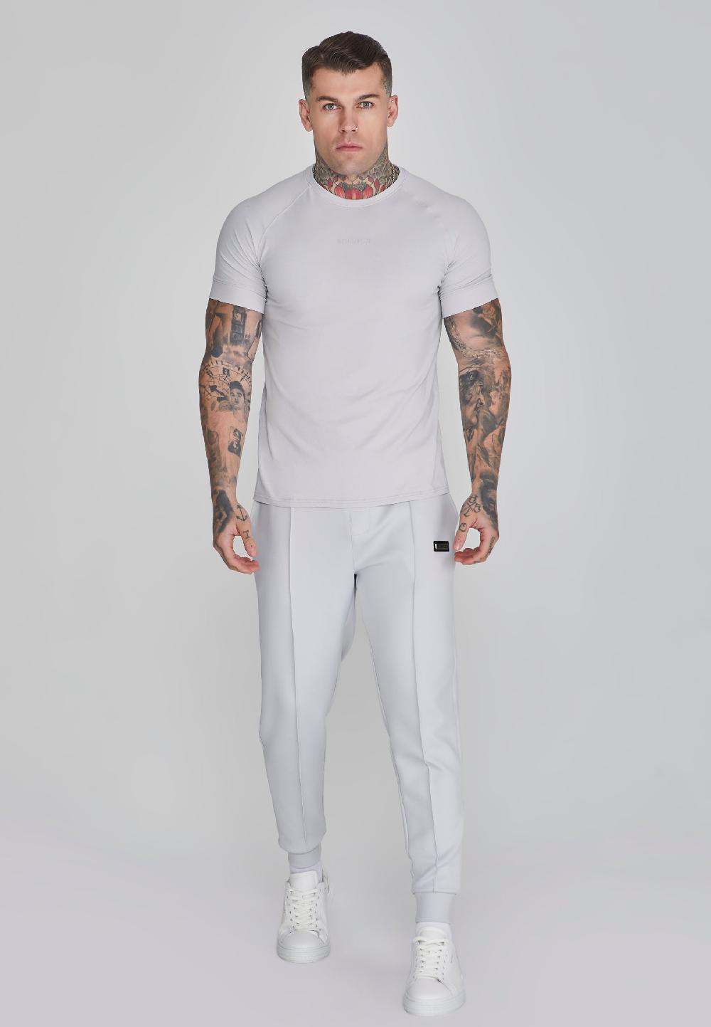 Sik Silk Light Grey Smart Pants