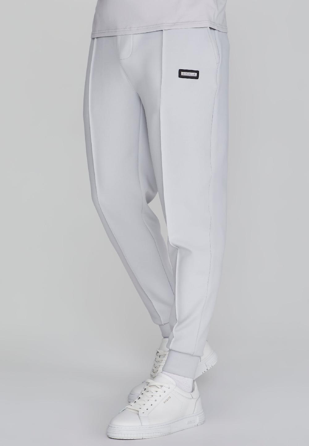 sik silk Light Grey Smart Pants