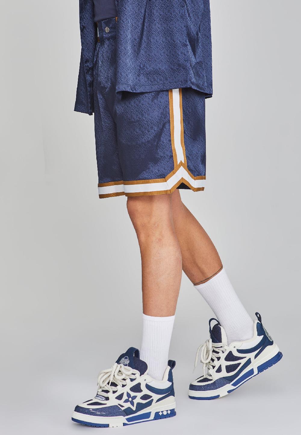 sik silk Navy Resort Shorts