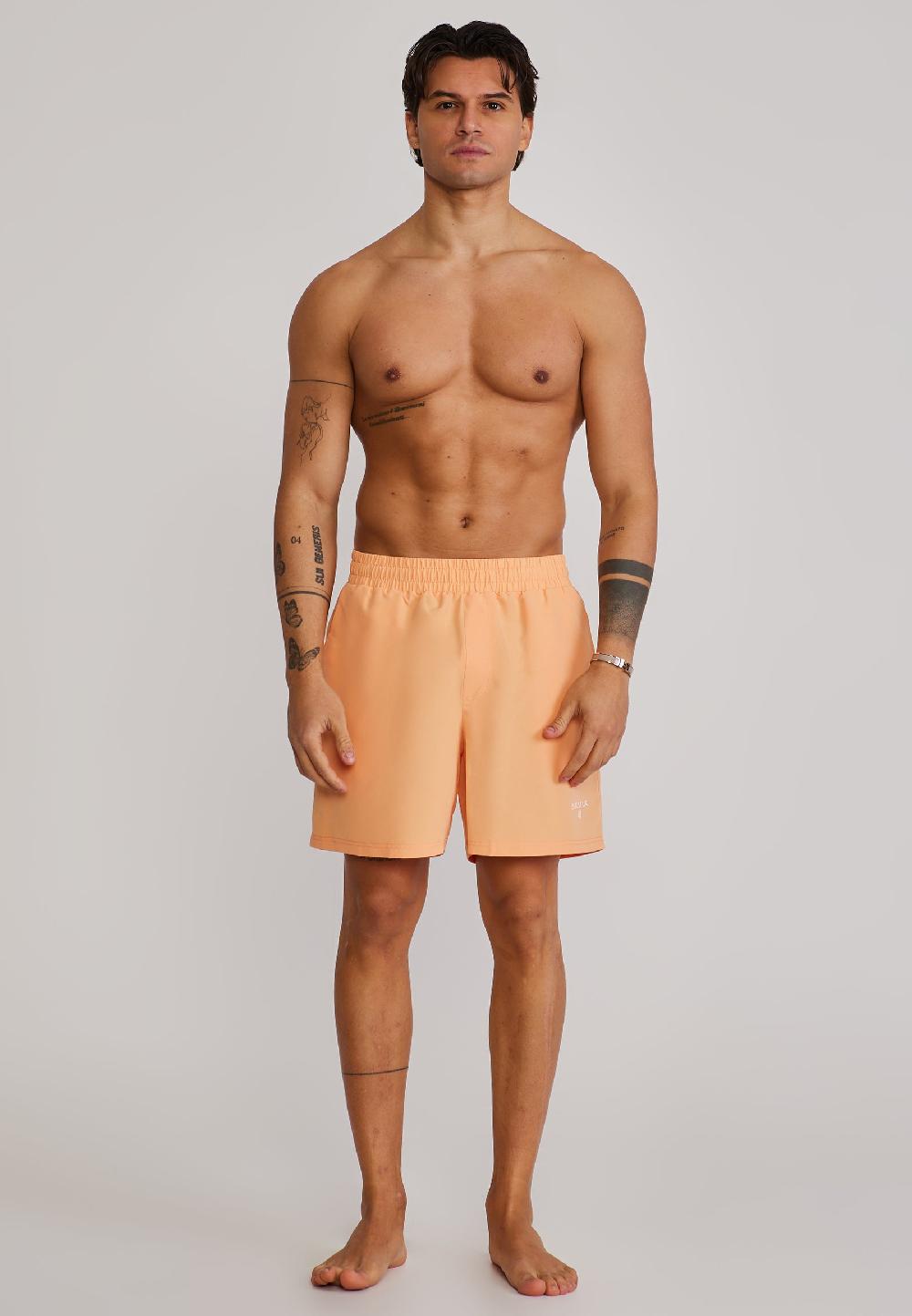 Sik Silk Orange Swim Shorts