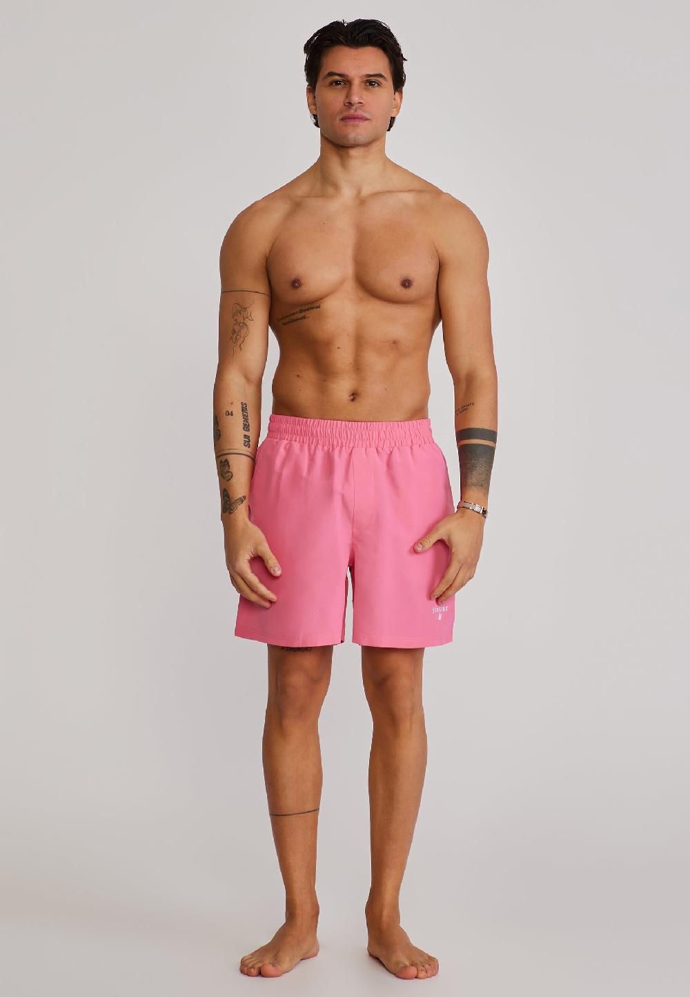 Sik Silk Pink Swim Shorts