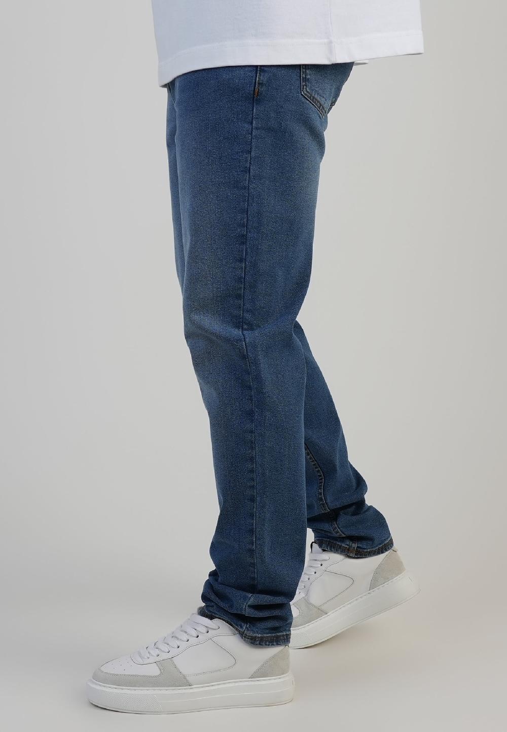 Sik Silk Slim Fit Jeans Washed Mid Blue