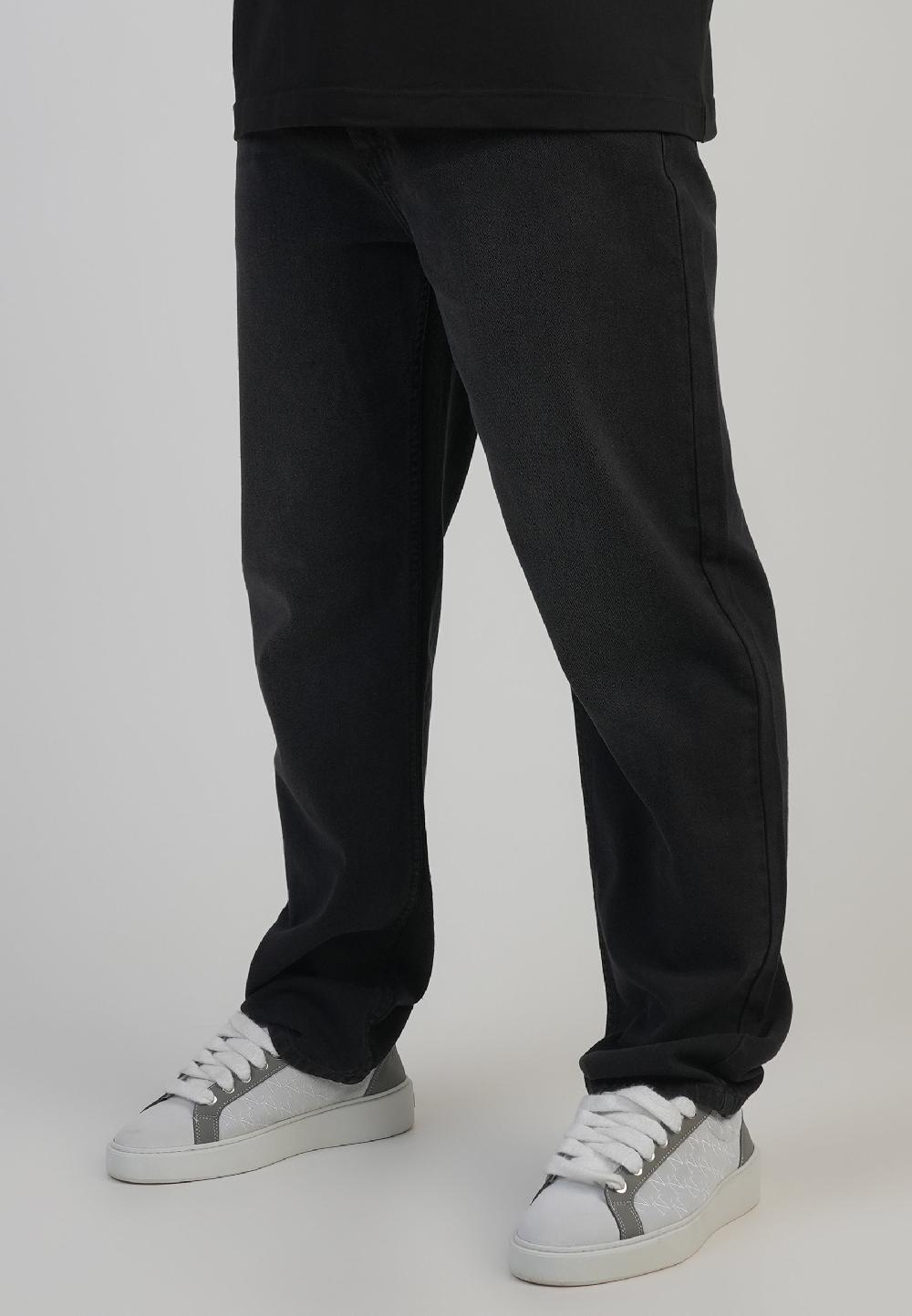 sik silk Straight Fit Jeans Washed Black