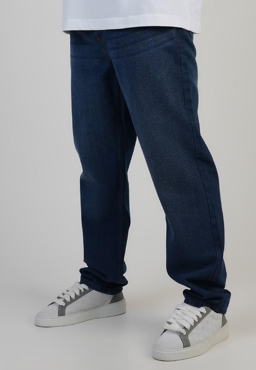 sik silk Straight Fit Jeans Washed Dark Blue