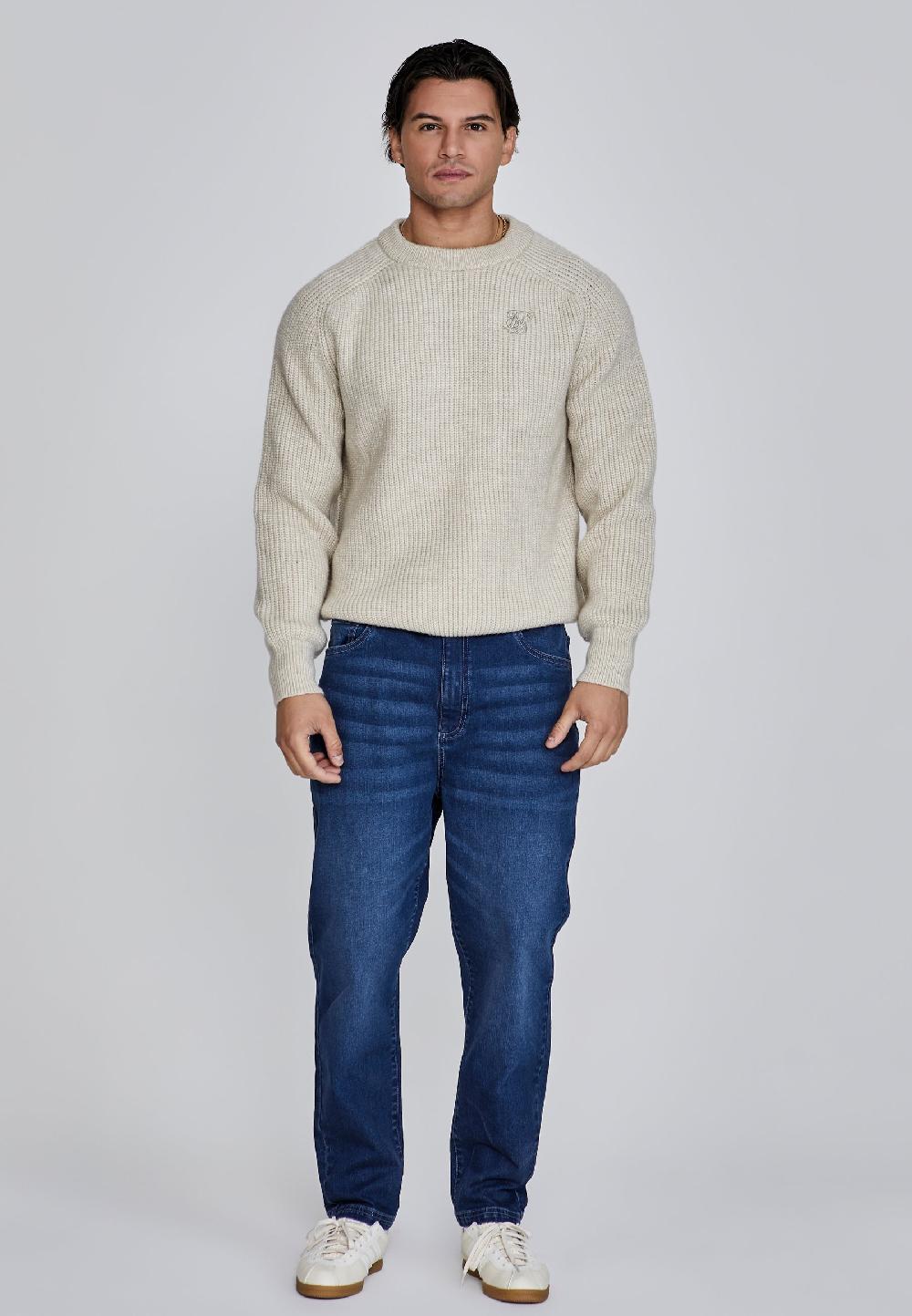 Sik Silk Tapered Jeans Blue