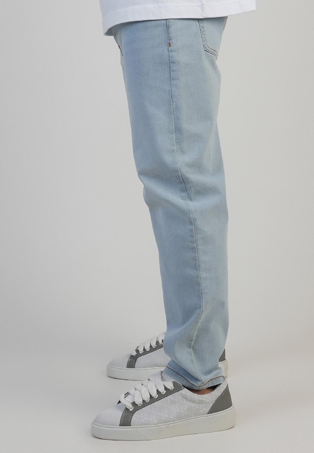 Sik Silk Tapered Jeans Washed Light Blue