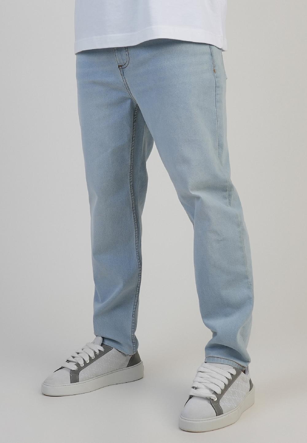 sik silk Tapered Jeans Washed Light Blue