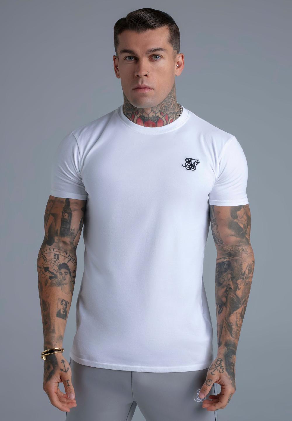 Sik Silk White Essentials T-Shirt