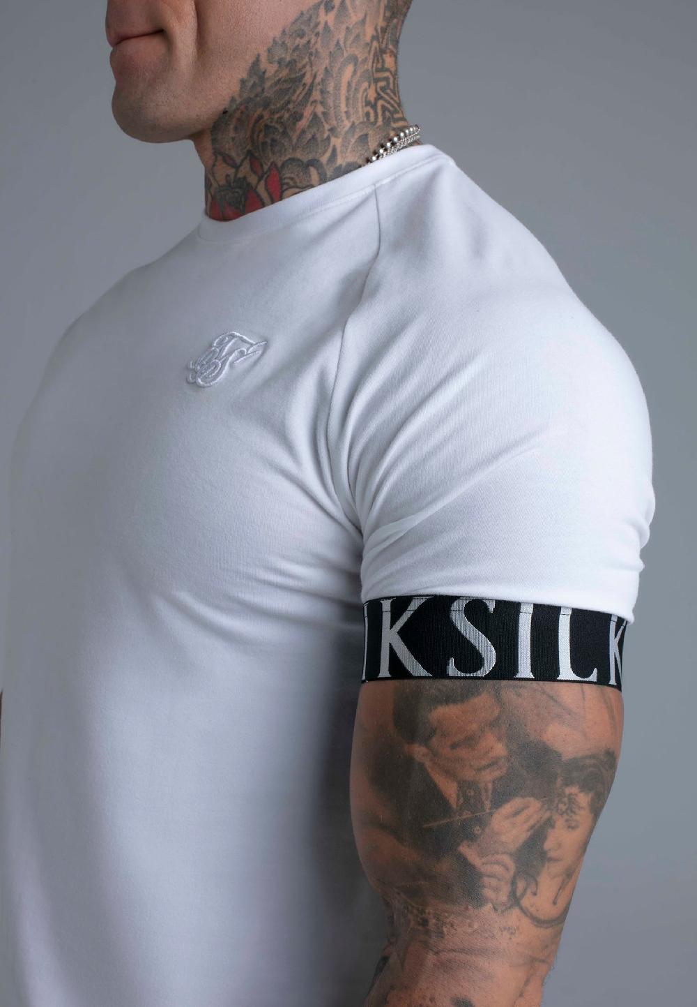 Sik Silk White Tech T-Shirt