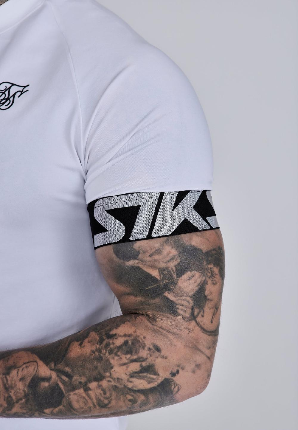 Sik Silk White Tech T-Shirt
