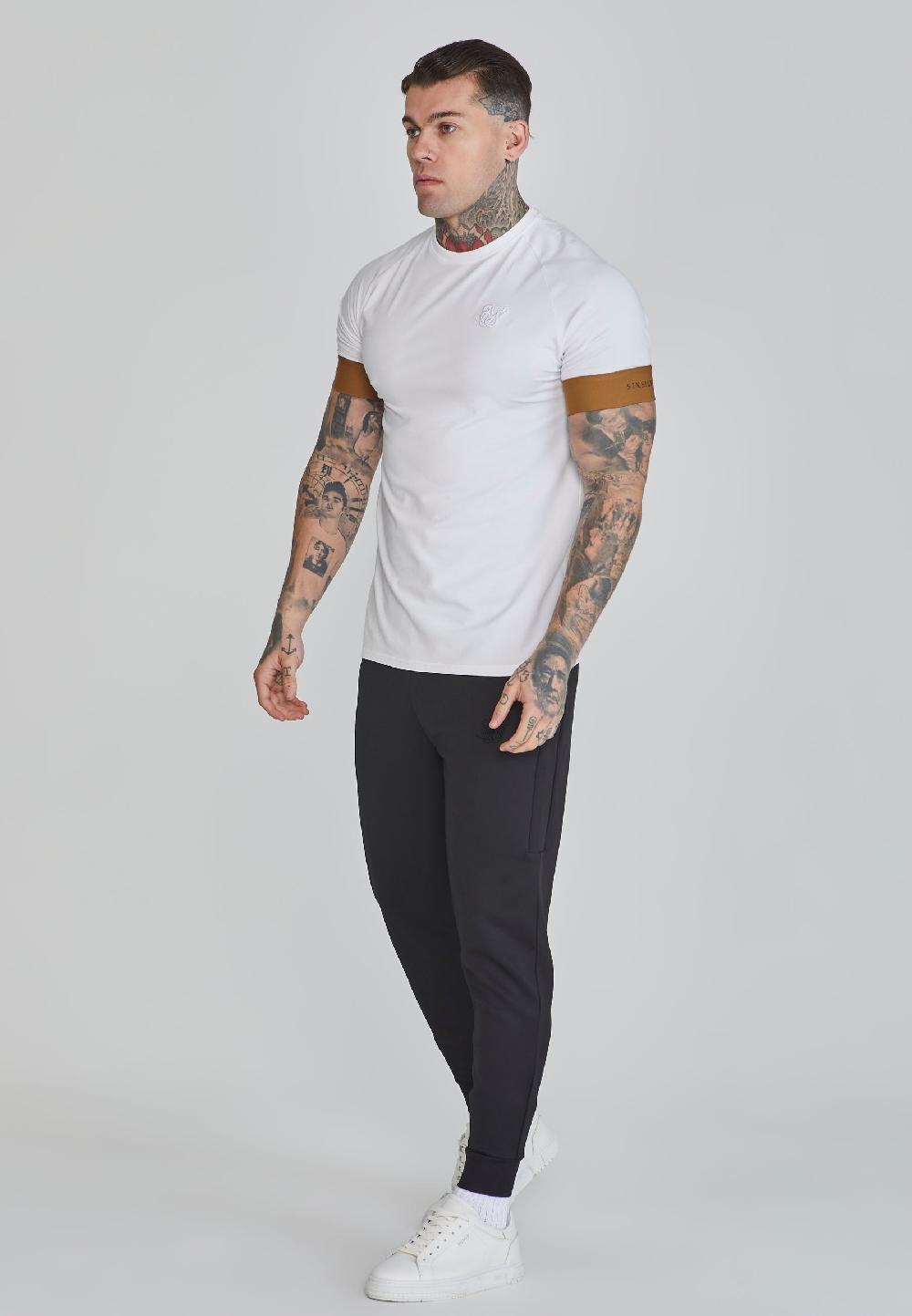 Sik Silk White Tech T-Shirt