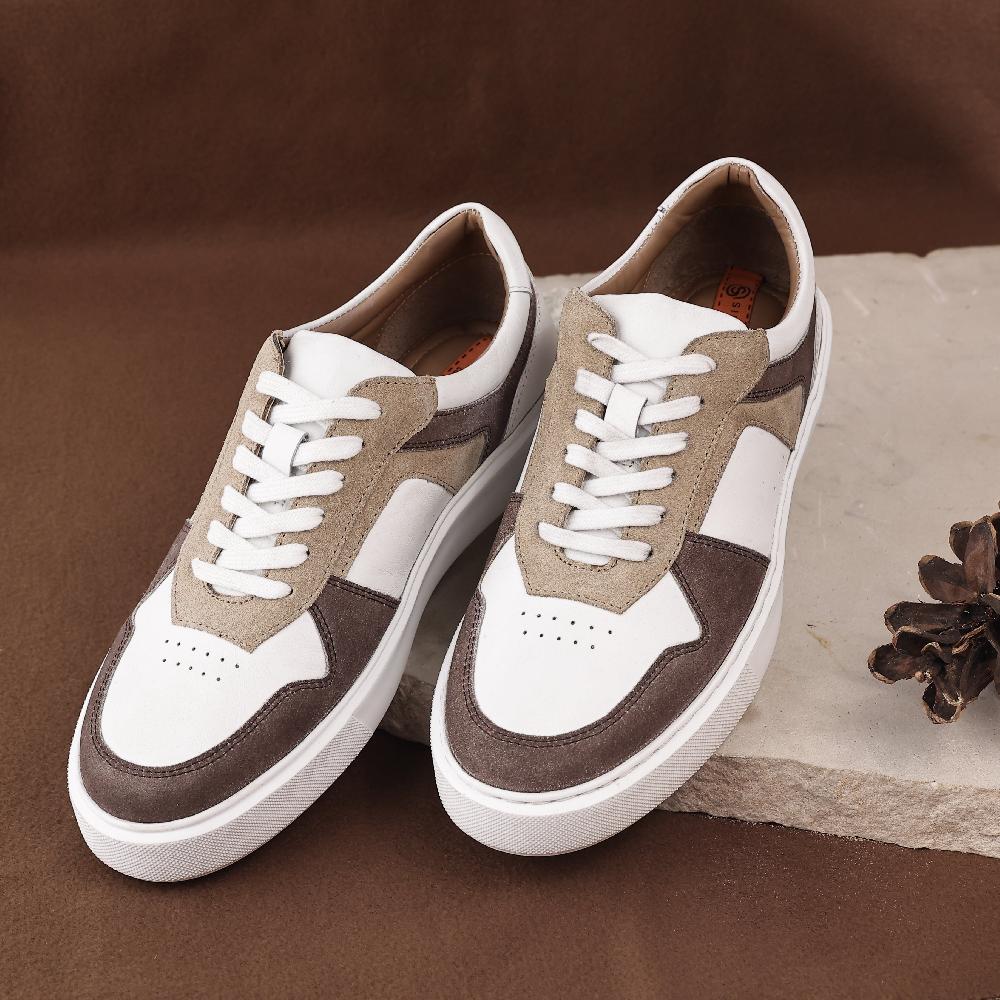 Silver Street London Leather Casual Chunky Sole Trainers