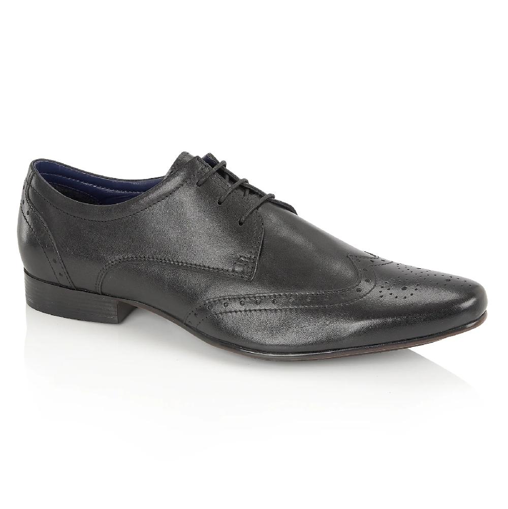 Silver Street London Leather Smart Formal Leather Brogue Shoes