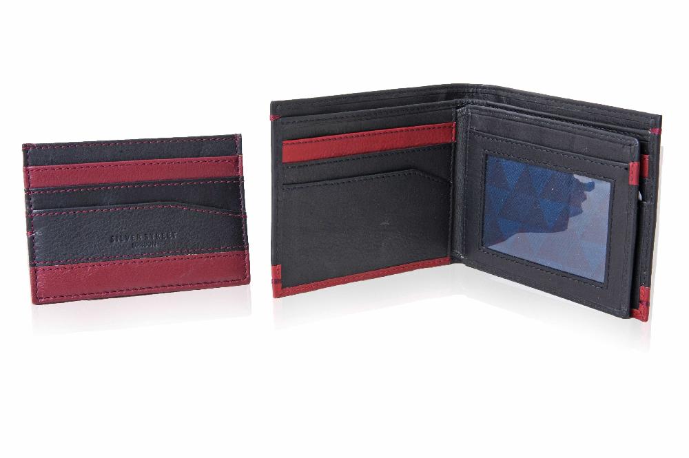 Silver Street London Leather Wallet & Cardholder Giftset