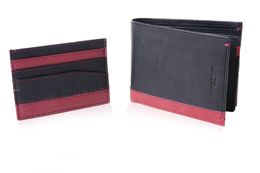Silver Street London Leather Wallet & Cardholder Giftset