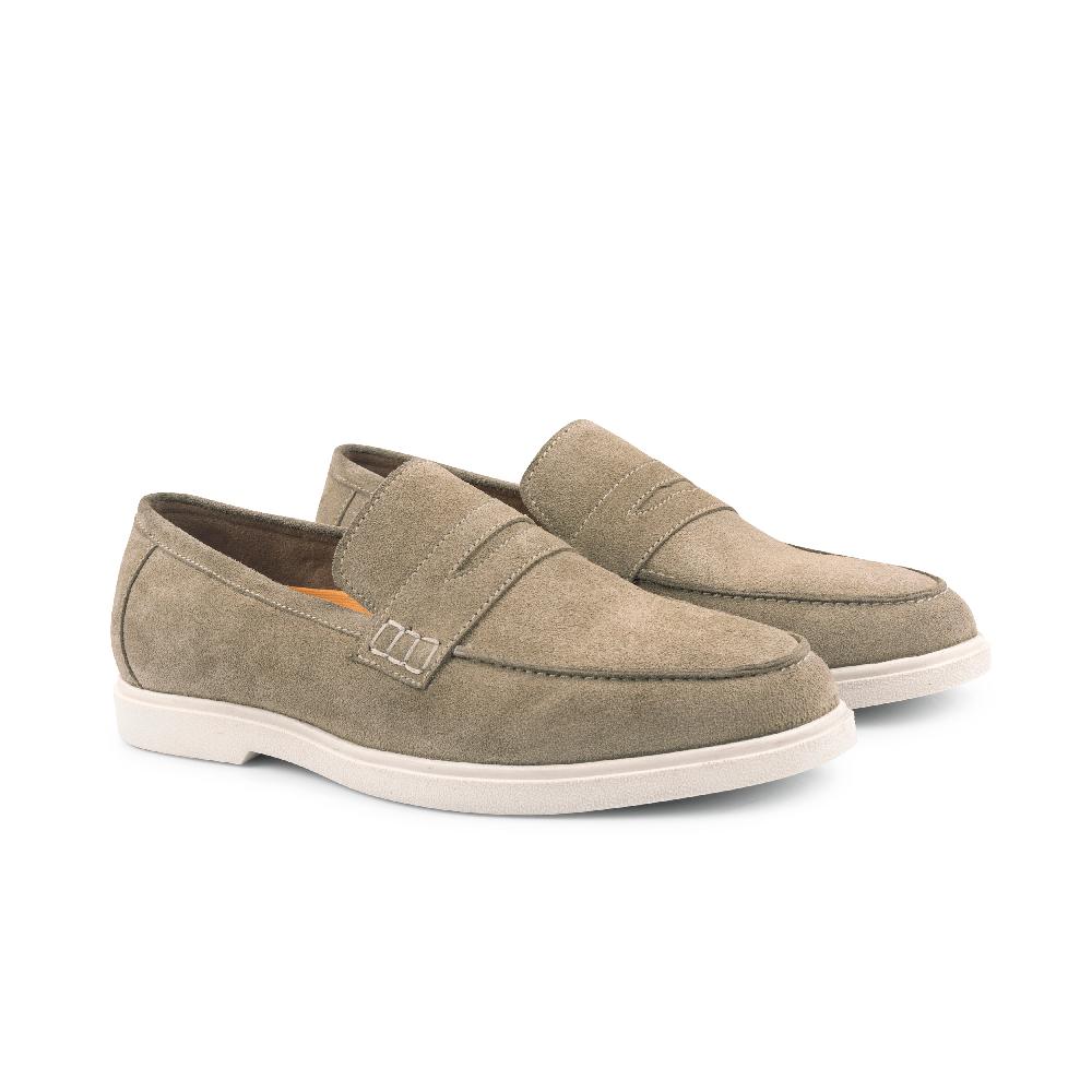 Silver Street London Nicola Suede Leather Penny Loafers