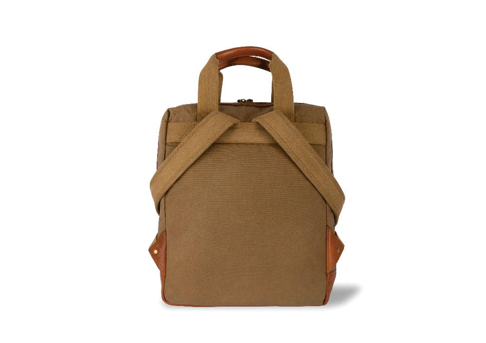 Silver Street London Canvas Leather Backpacks