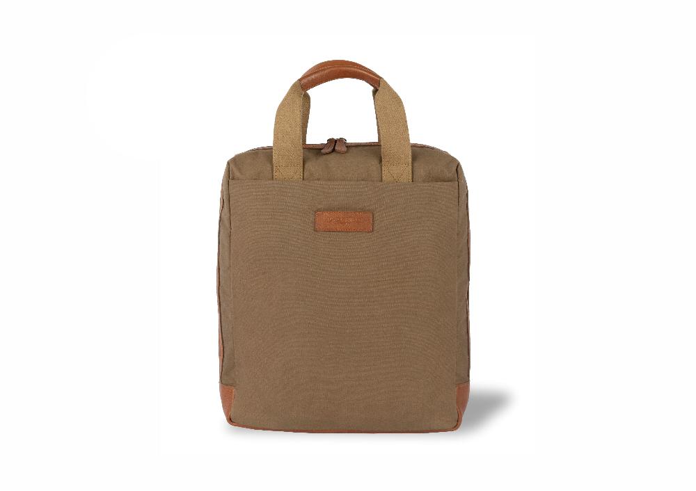 silver street london Canvas Leather Backpacks