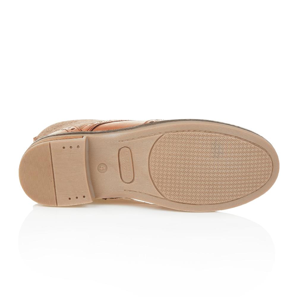 Silver Street London Leather Brogue Boots