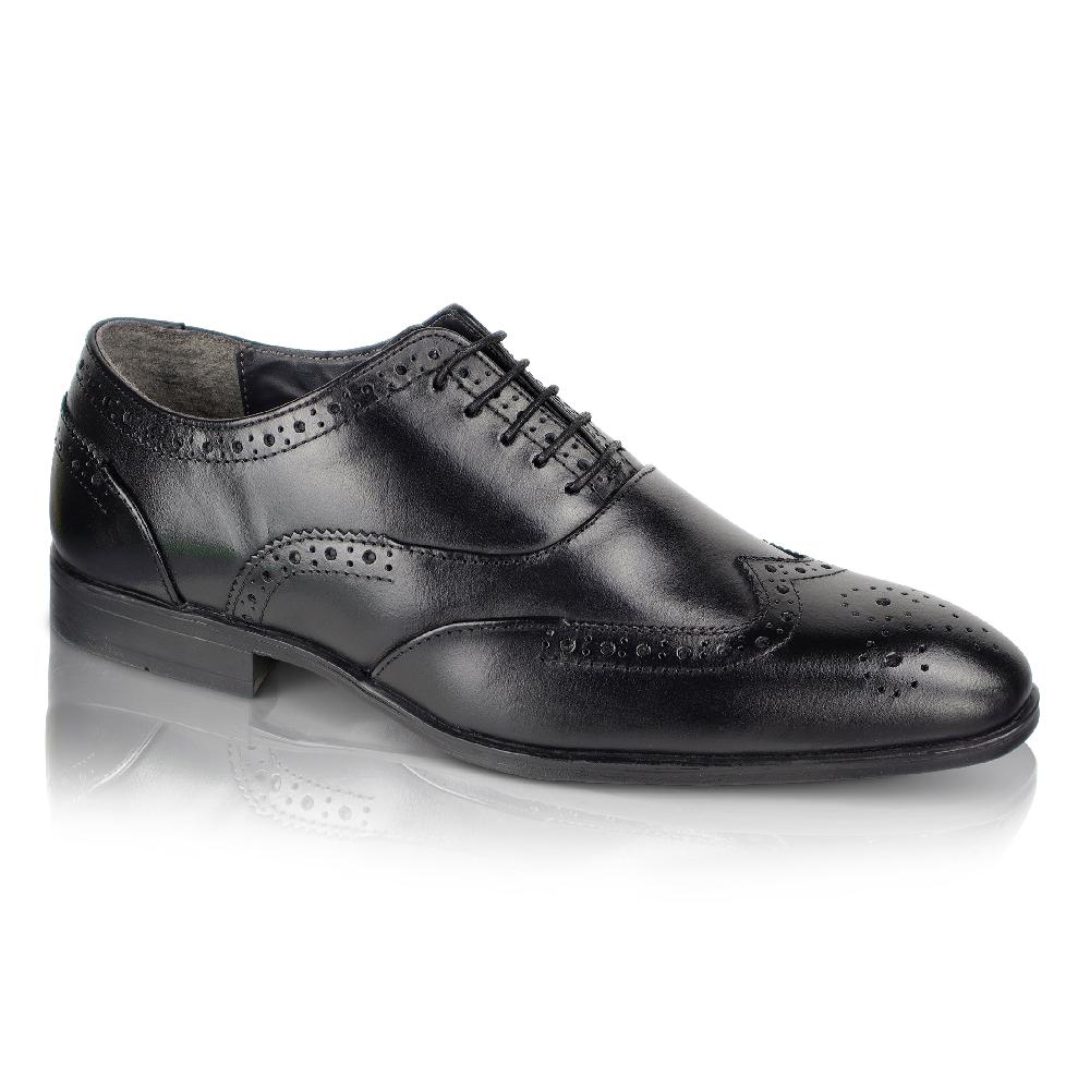 Silver Street London Leather Brogue Oxfords Shoes