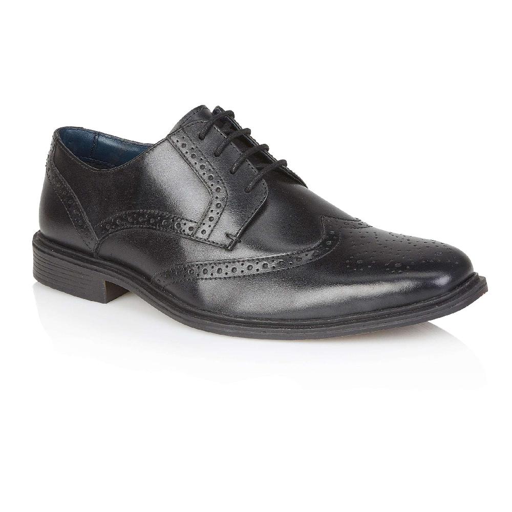 Silver Street London Leather Brogue Shoes