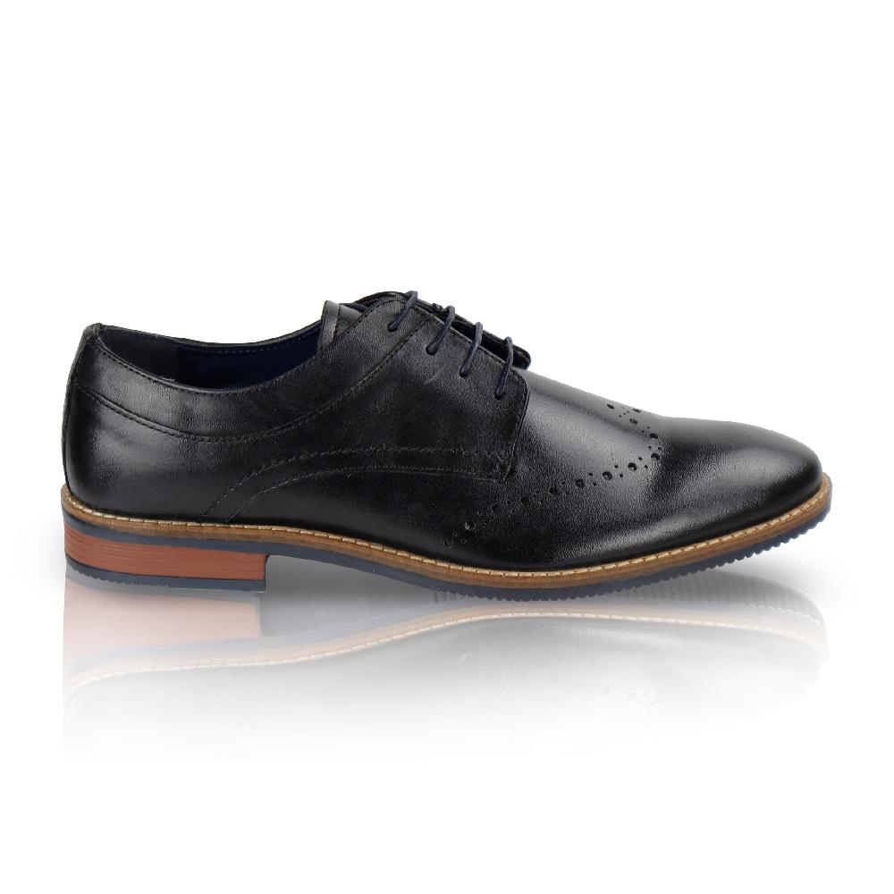 silver street london Leather Brogue Shoes