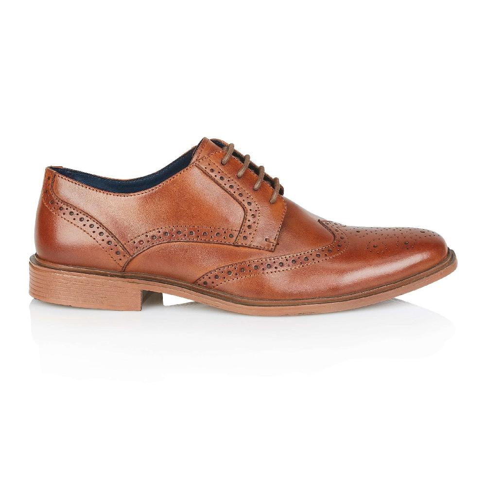 silver street london Leather Brogue Shoes