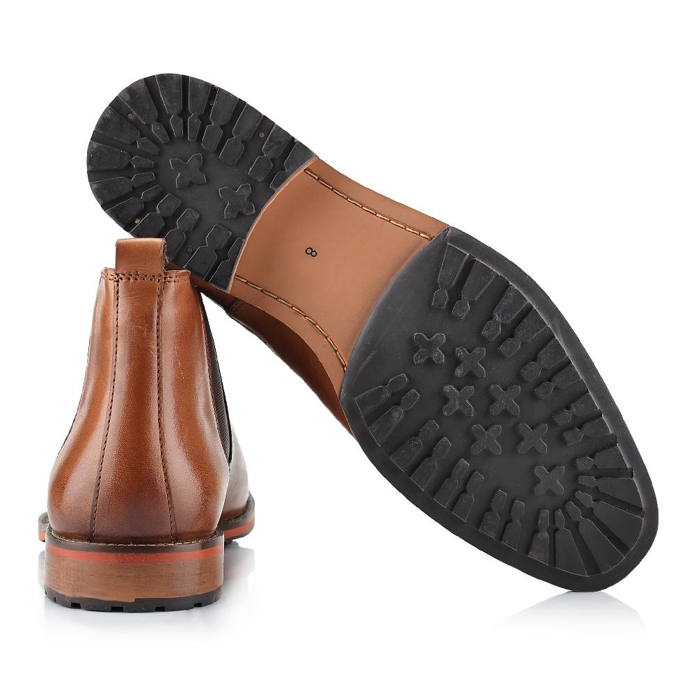 Silver Street London Leather Chelsea Boots