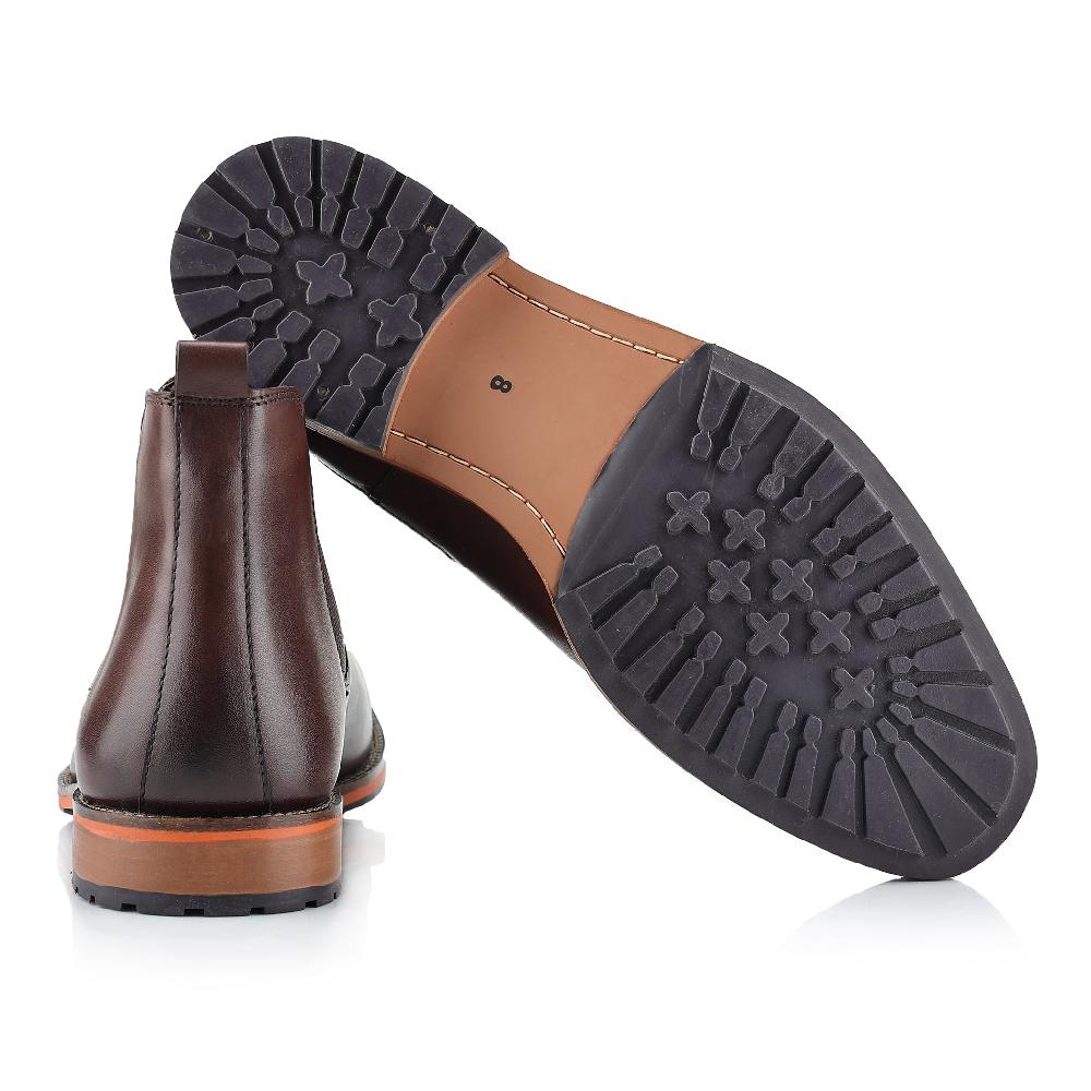 Silver Street London Leather Chelsea Boots