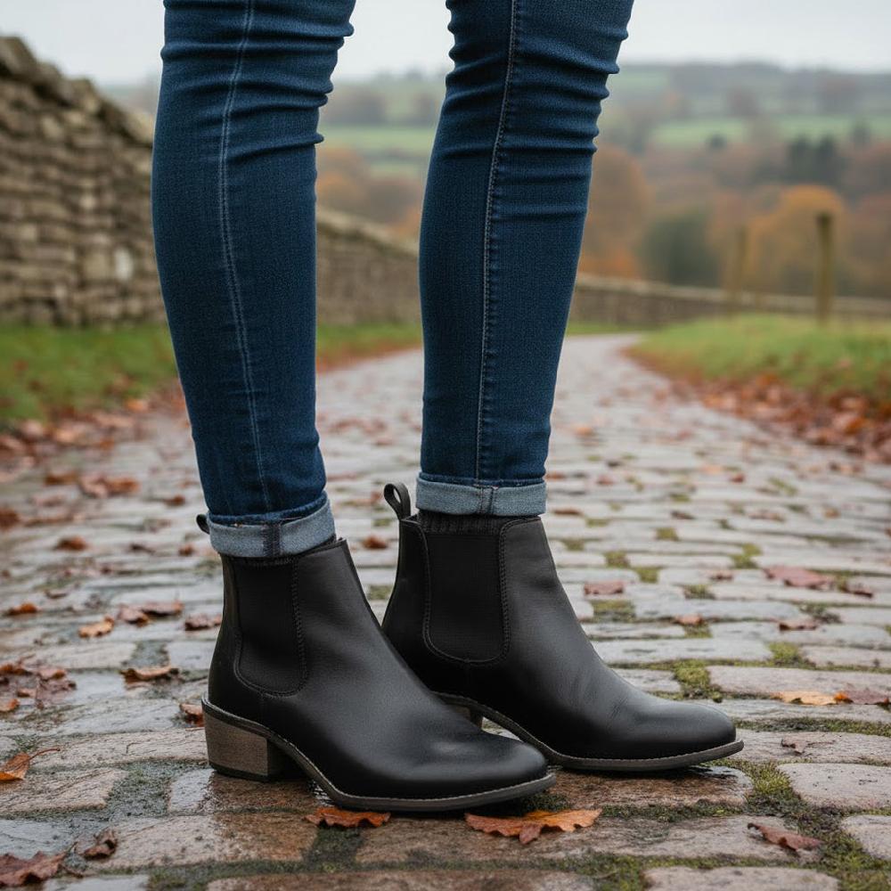 Silver Street London Leather Chelsea Boots
