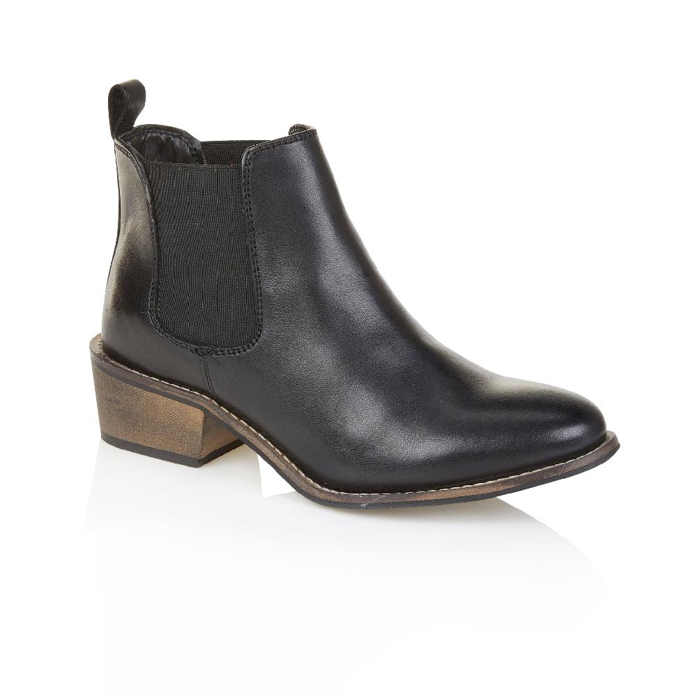 Silver Street London Leather Chelsea Boots