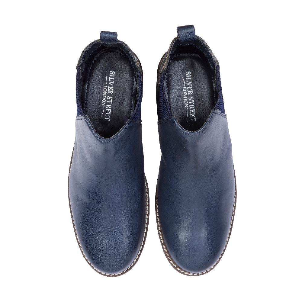 Silver Street London Leather Chelsea Boots