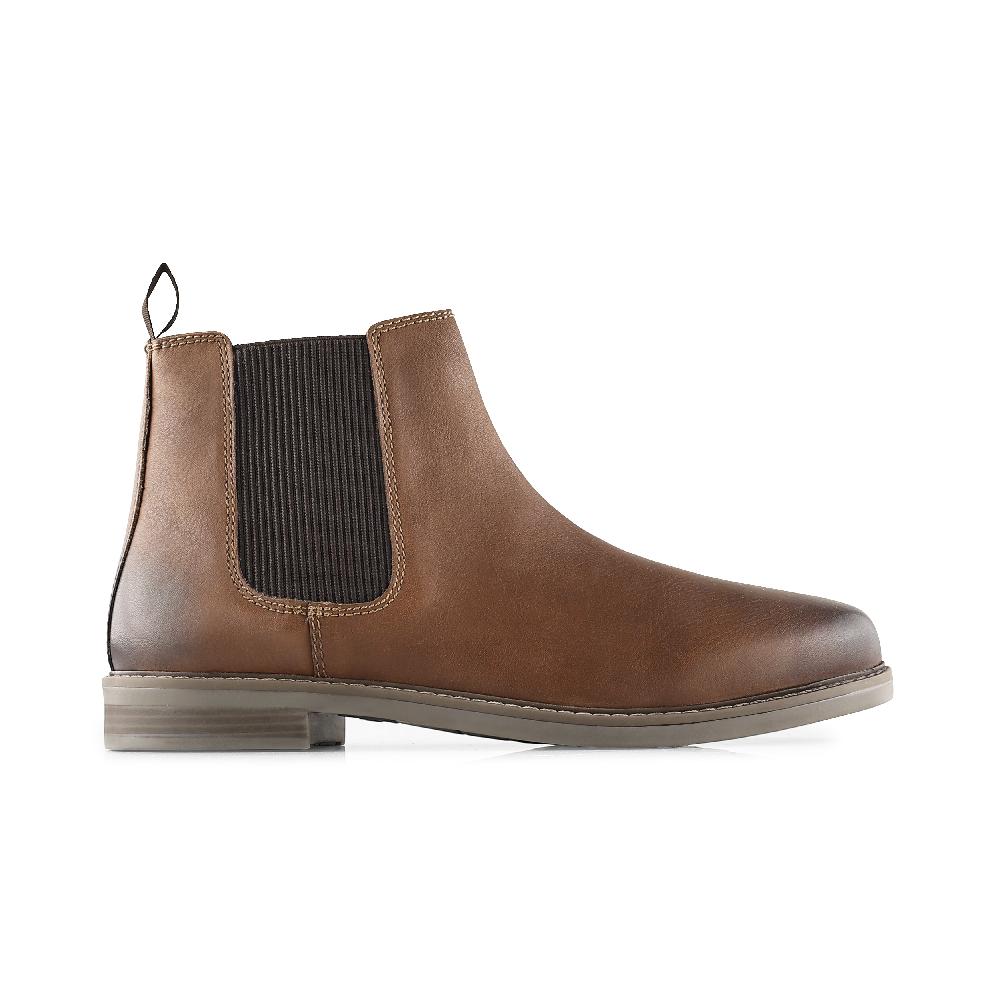silver street london Leather Chelsea Boots