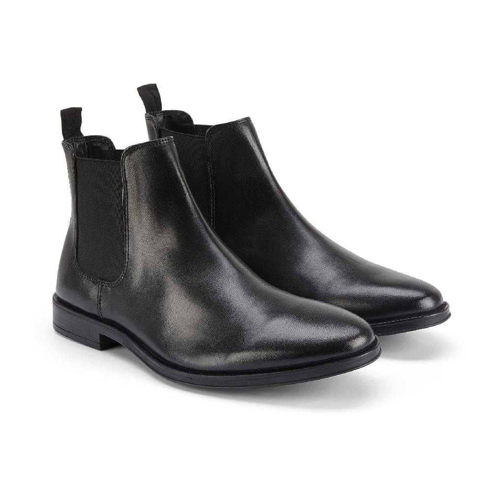 Silver Street London Leather Chelsea Boots